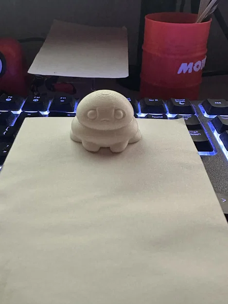 Sinh Vật Blob Buồn Bã – Mô Hình Mini Đáng Yêu - Image 3