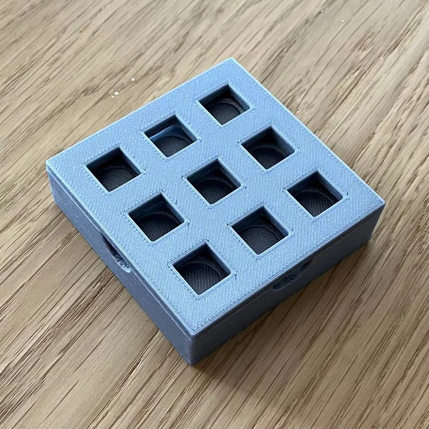 Bộ cờ Tic-Tac-Toe cho người khiếm thị - Image 2