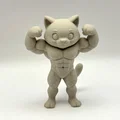 Beefy Cat - Mô hình mèo lực sĩ siêu ngầu - Thumbnail 1