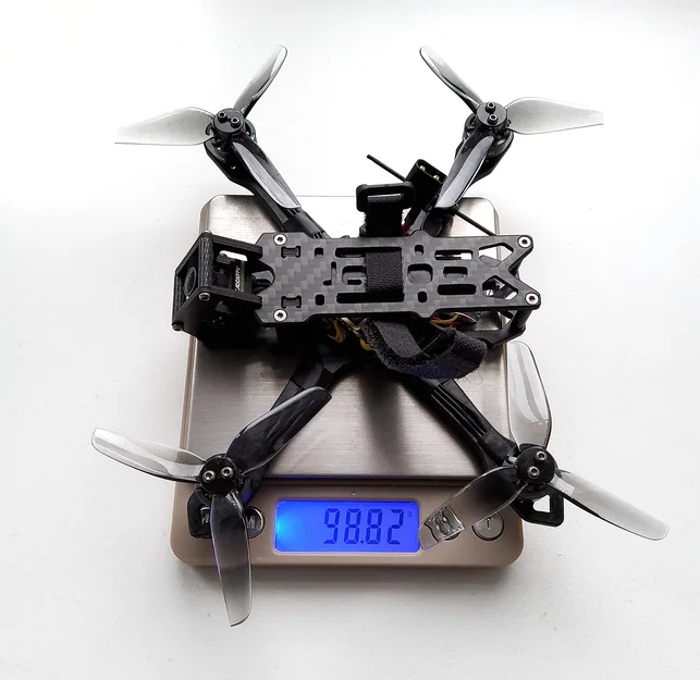 Khung drone JeNo Fit 3"/3.5" - Thiết kế tối ưu cho DJI O4 Lite - Image 4