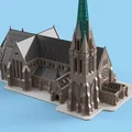 Mô hình 3D Nhà thờ ChristChurch - New Zealand - Thumbnail 18