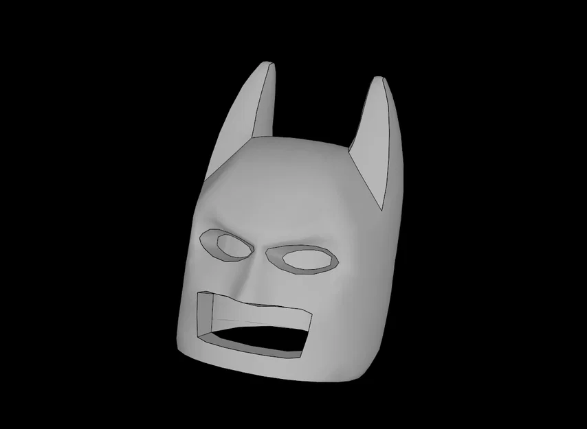 Mô hình nón Batman tương thích Lego (Lego Compatible Minifigure) - Image 1