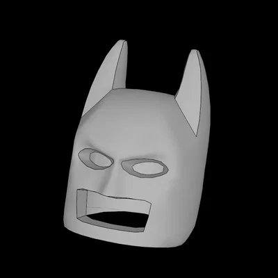 Mô hình nón Batman tương thích Lego (Lego Compatible Minifigure)