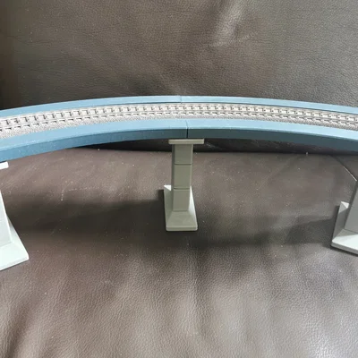 Thanh đỡ ray Märklin H0 R1-30° (dạng module - 1 chi tiết)