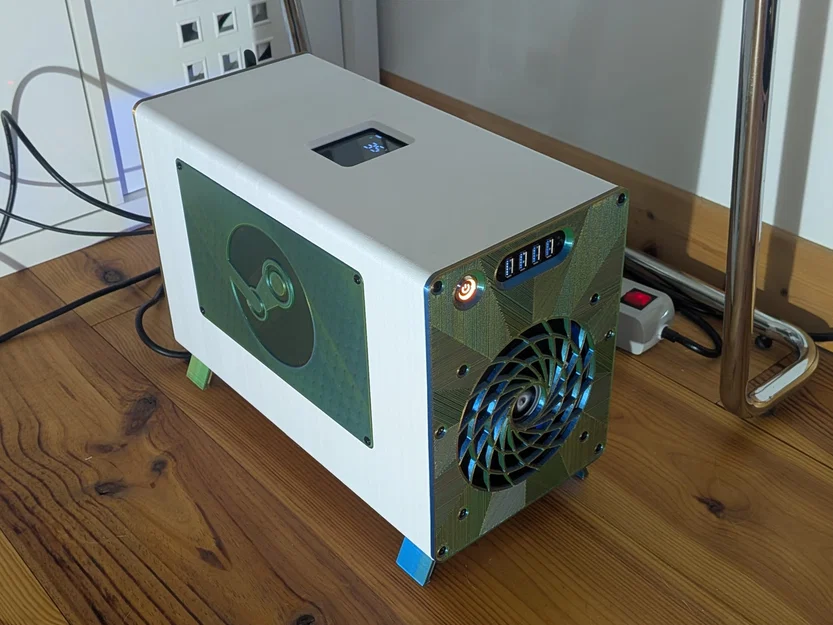 Case BC-250 yên tĩnh – hỗ trợ tower cooler DeepCool (có màn hình Digital) - Image 1