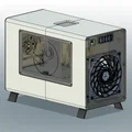 Case BC-250 yên tĩnh – hỗ trợ tower cooler DeepCool (có màn hình Digital) - Thumbnail 8