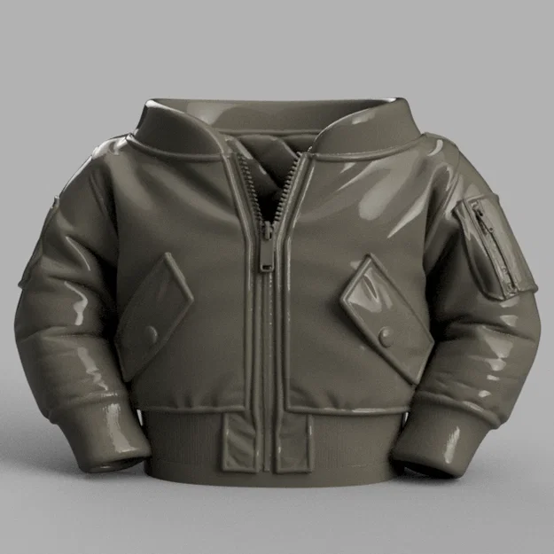 Ống cắm bút hình áo khoác Bomber - Image 2