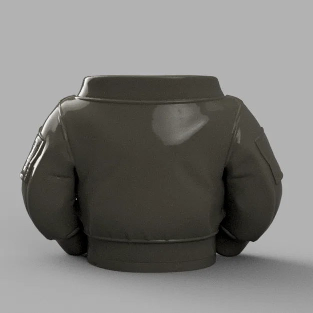 Ống cắm bút hình áo khoác Bomber - Image 5