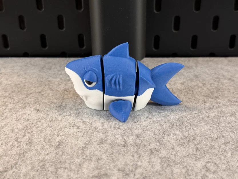 Mô hình Cá Mập Khớp Nối Siêu Cute - Image 7