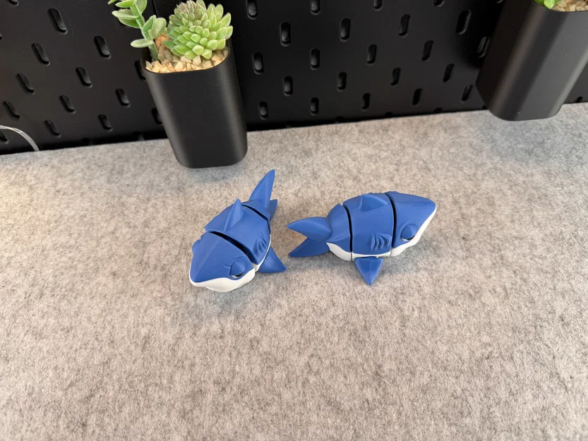 Mô hình Cá Mập Khớp Nối Siêu Cute - Image 10