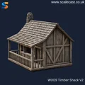 Nhà Gỗ Cho Wargaming Tỷ Lệ 28mm - Thumbnail 1