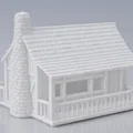 Nhà Gỗ Cho Wargaming Tỷ Lệ 28mm - Thumbnail 2
