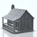 Nhà Gỗ Cho Wargaming Tỷ Lệ 28mm - Thumbnail 3