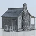Nhà Gỗ Cho Wargaming Tỷ Lệ 28mm - Thumbnail 4