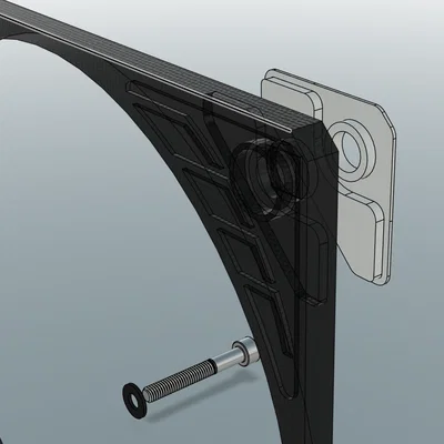 Inlet Spacer cho quạt Arctic P12 120x25mm