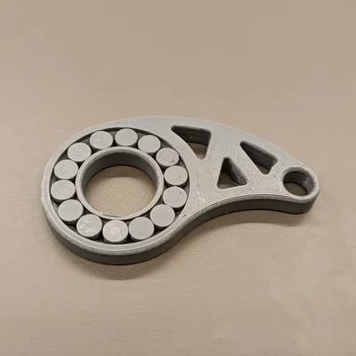 Keychain Spinner - Móc Khóa Xoay In 3D