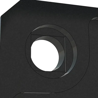 Inlet Spacer cho quạt Arctic P12 120x25mm