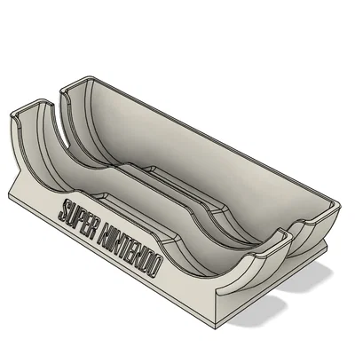 Giá đỡ tay cầm chơi game SNES cổ điển - In 3D tiện lợi