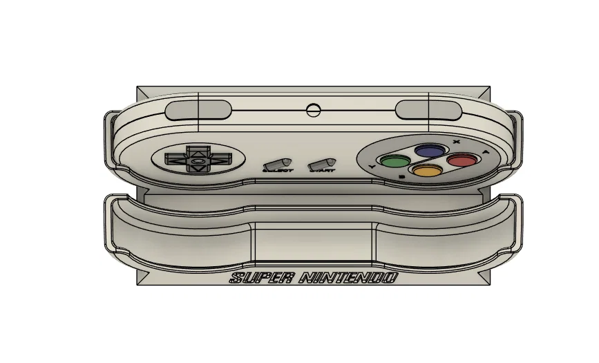 Giá đỡ tay cầm chơi game SNES cổ điển - In 3D tiện lợi - Image 4