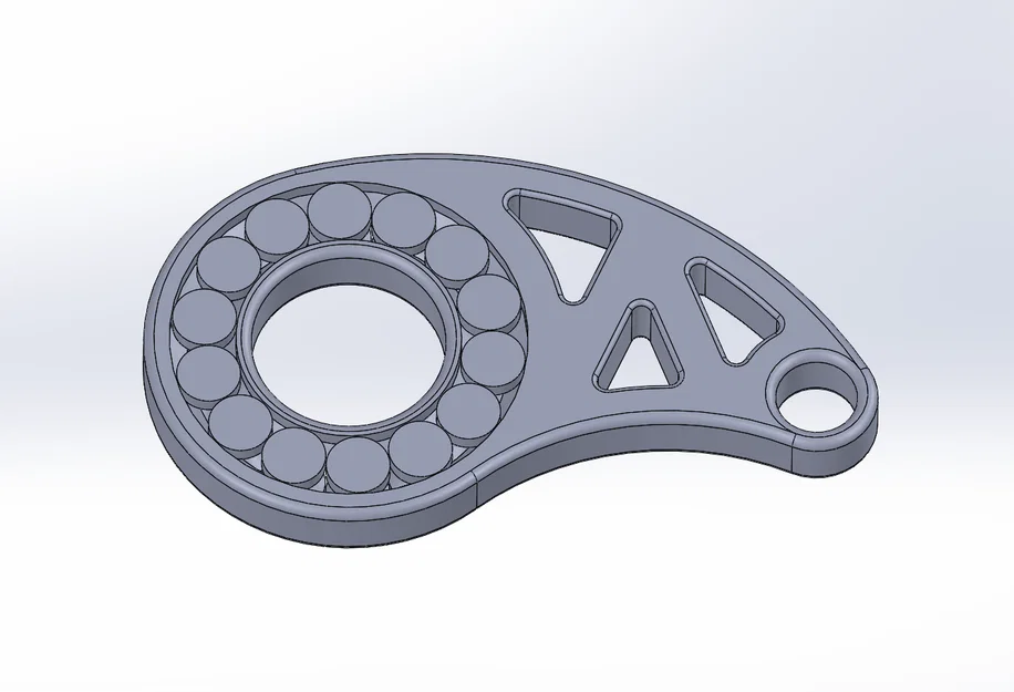 Keychain Spinner - Móc Khóa Xoay In 3D - Image 3