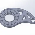 Keychain Spinner - Móc Khóa Xoay In 3D - Thumbnail 3