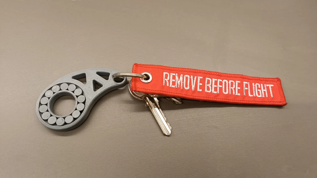 Keychain Spinner - Móc Khóa Xoay In 3D - Image 4