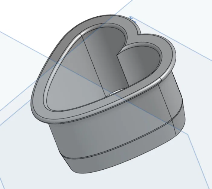 Khuôn cắt bánh quy trái tim - Image 2