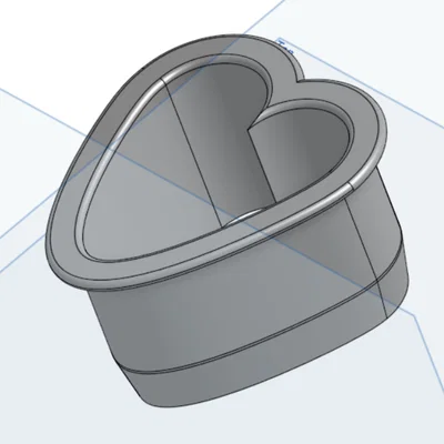Khuôn cắt bánh quy trái tim
