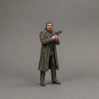 Mô hình 3D Rick Deckard Bladerunner 1982 tinh xảo