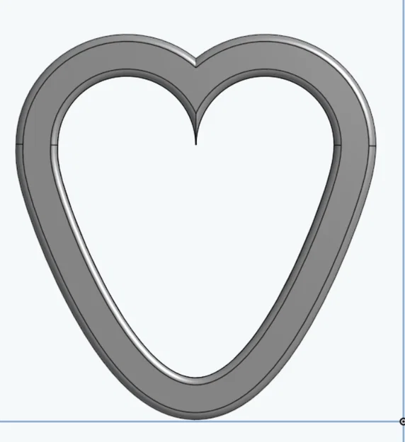 Khuôn cắt bánh quy trái tim - Image 3