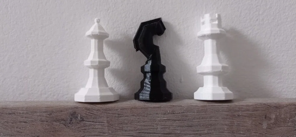 Mô hình quân cờ vua thiết kế tối giản in 3D độc đáo - Image 1