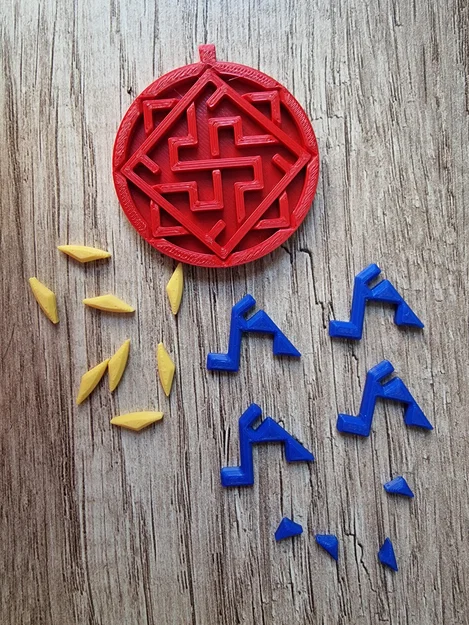 Mô hình in 3D biểu tượng Valkyrie (Slavic Mythology) - Image 2