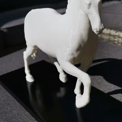 Mô hình ngựa bước (Pacing horse) in 3D