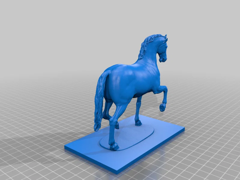 Mô hình ngựa bước (Pacing horse) in 3D - Image 5