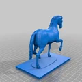 Mô hình ngựa bước (Pacing horse) in 3D - Thumbnail 5