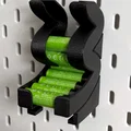 Skadis Wave FIFO Battery Holder (Remix) - Khay pin AA/AAA gắn Skadis - Thumbnail 2