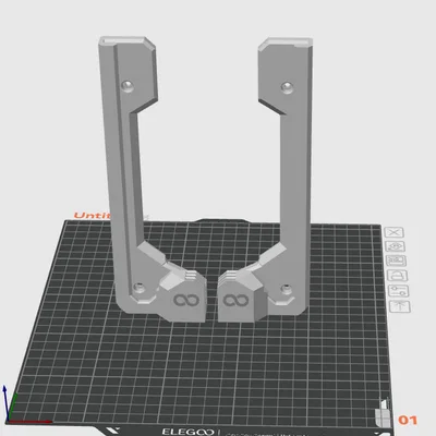 Giá đỡ tấm Build Plate và nắp che cho máy in 3D Elegoo chuyên nghiệp