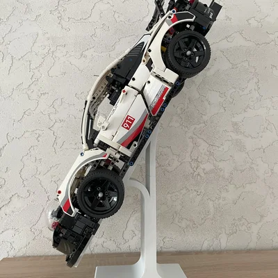 Chân đế in 3D trưng bày Lego Technic Porsche cực chất