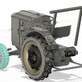 OpenRc Tractor Deutz F1L 514 đời 1951 - Thumbnail 5