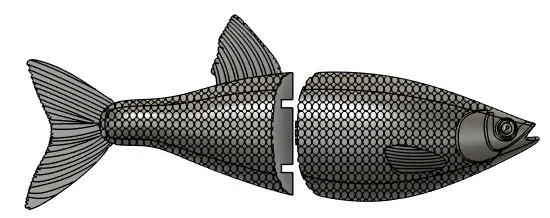 Mồi Giả Câu Cá Shiner Swimbait - Image 1