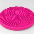 Miếng làm sạch cọ trang điểm (Makeup brush cleaner) in 3D tiện lợi - Thumbnail 1