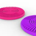 Miếng làm sạch cọ trang điểm (Makeup brush cleaner) in 3D tiện lợi - Thumbnail 2
