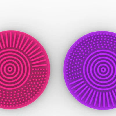 Miếng làm sạch cọ trang điểm (Makeup brush cleaner) in 3D tiện lợi