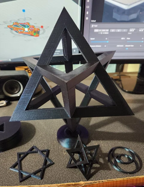 Hình học thiêng Merkabah (Merkaba Sacred Geometry) - Image 1