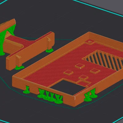Ốp lưng và giá đỡ màn hình BTT HDMI7 v1.2 cho Sovol SV08