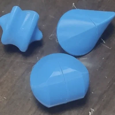 Bộ vật thể lăn (Oloid, Sphericon và Gomboc)