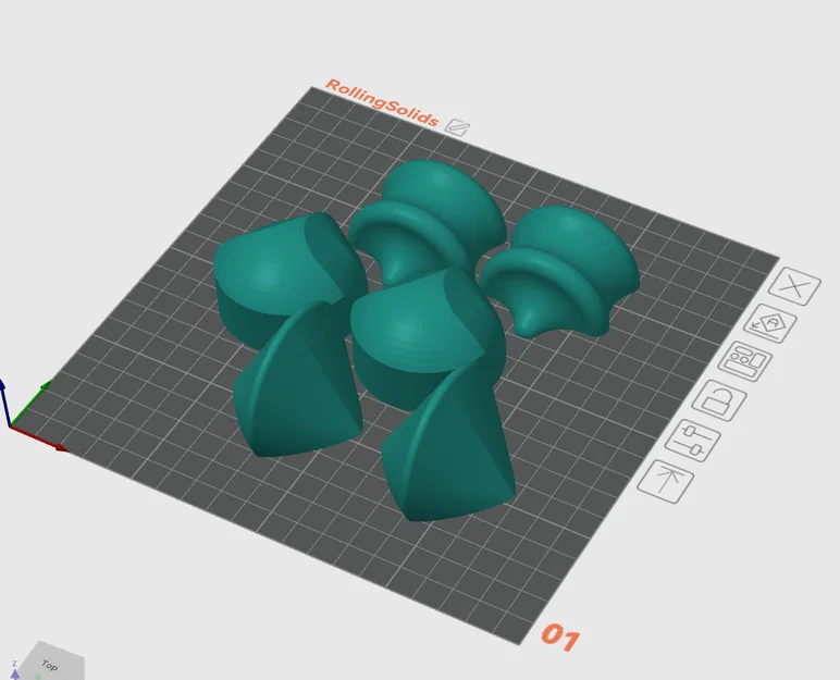 Bộ vật thể lăn (Oloid, Sphericon và Gomboc) - Image 3