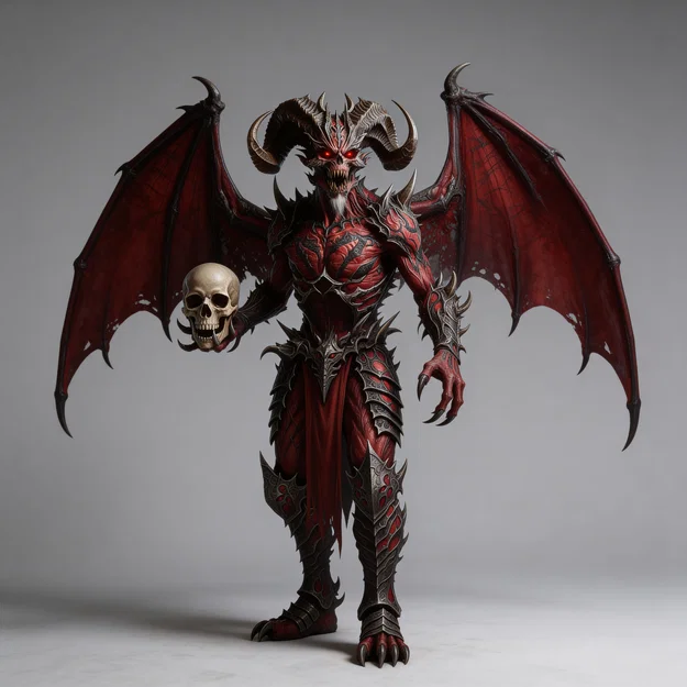 Mô hình 3D Prince of Darkness 3 - Hoàng tử Bóng đêm siêu chi tiết - Image 1