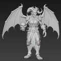 Mô hình 3D Prince of Darkness 3 - Hoàng tử Bóng đêm siêu chi tiết - Thumbnail 2