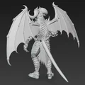 Mô hình 3D Prince of Darkness 3 - Hoàng tử Bóng đêm siêu chi tiết - Thumbnail 3